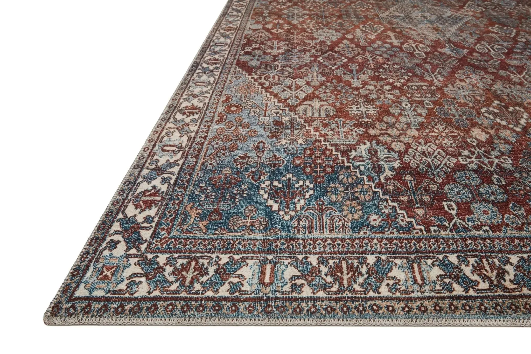Lenna By Magnolia Home LEA-04 Brick/Sky Rug