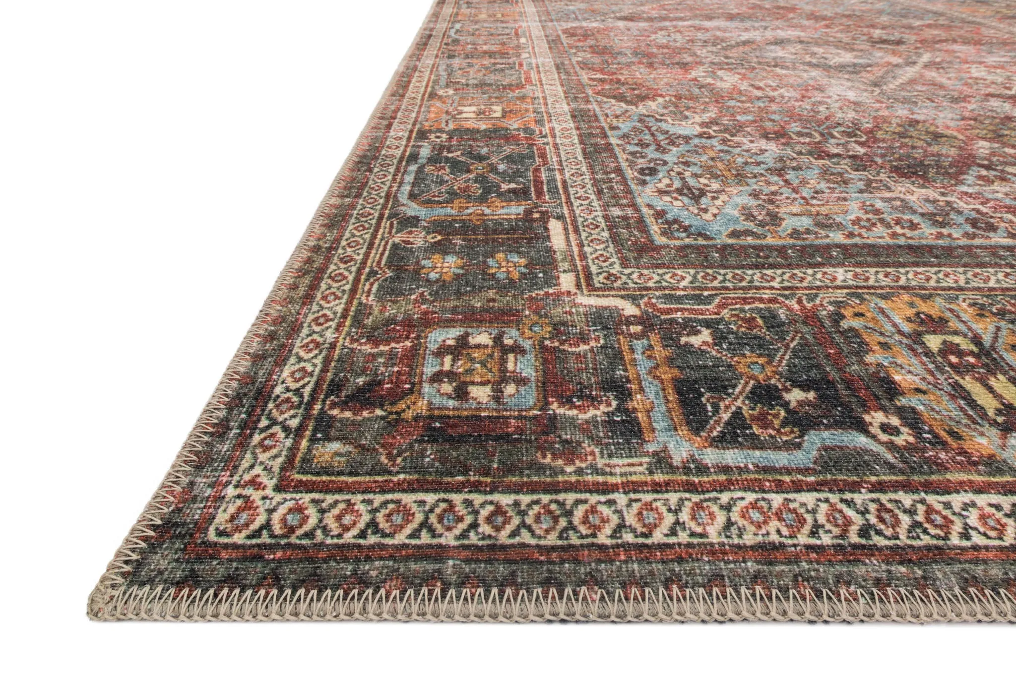 Loloi Loren Brick / Midnight Rug