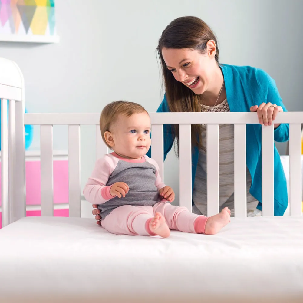 Lullaby Earth Healthy Support Lightweight Waterproof Crib Mattress