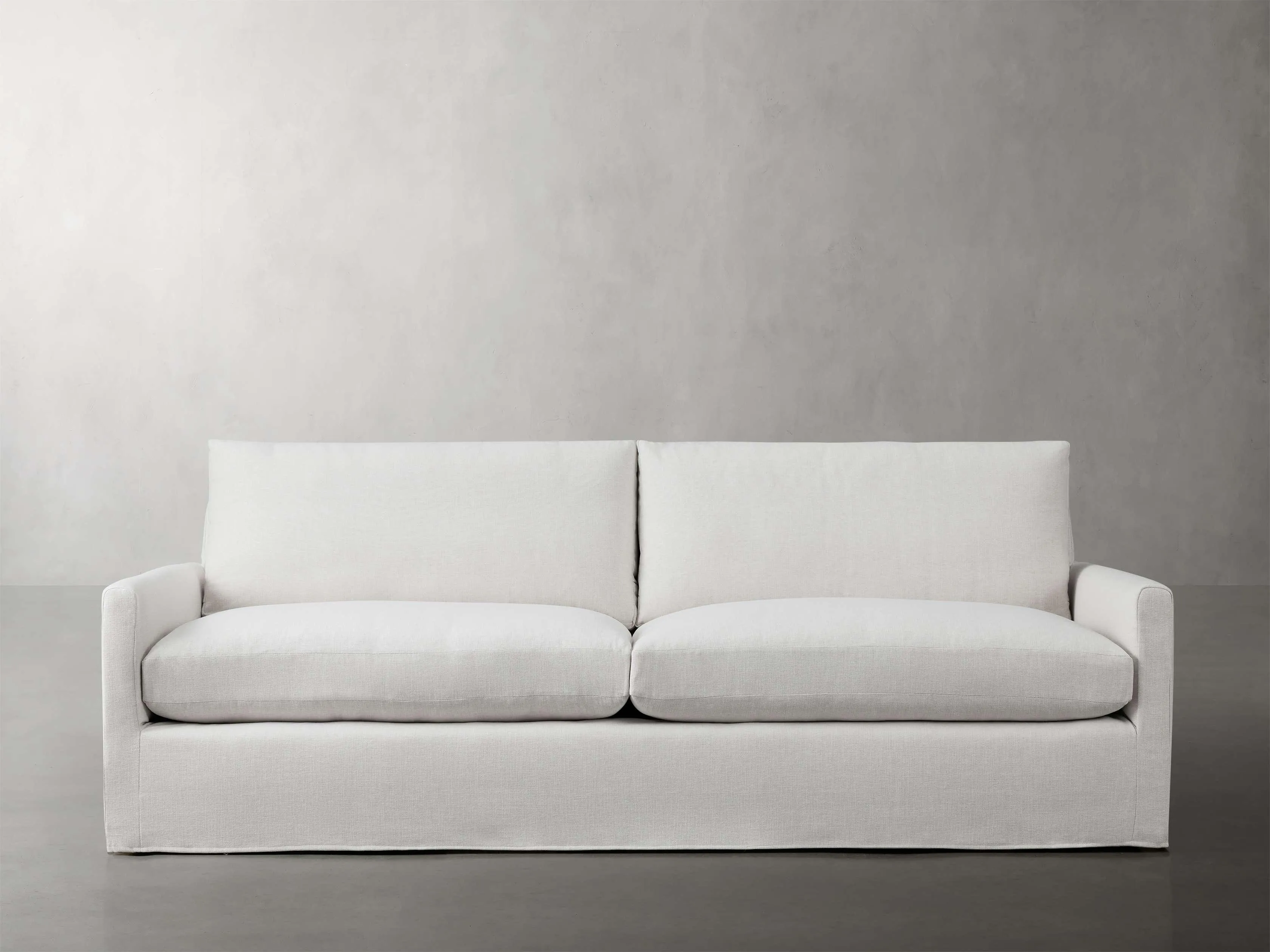 Luna High Back Loose Washable Cover Linen Sofa