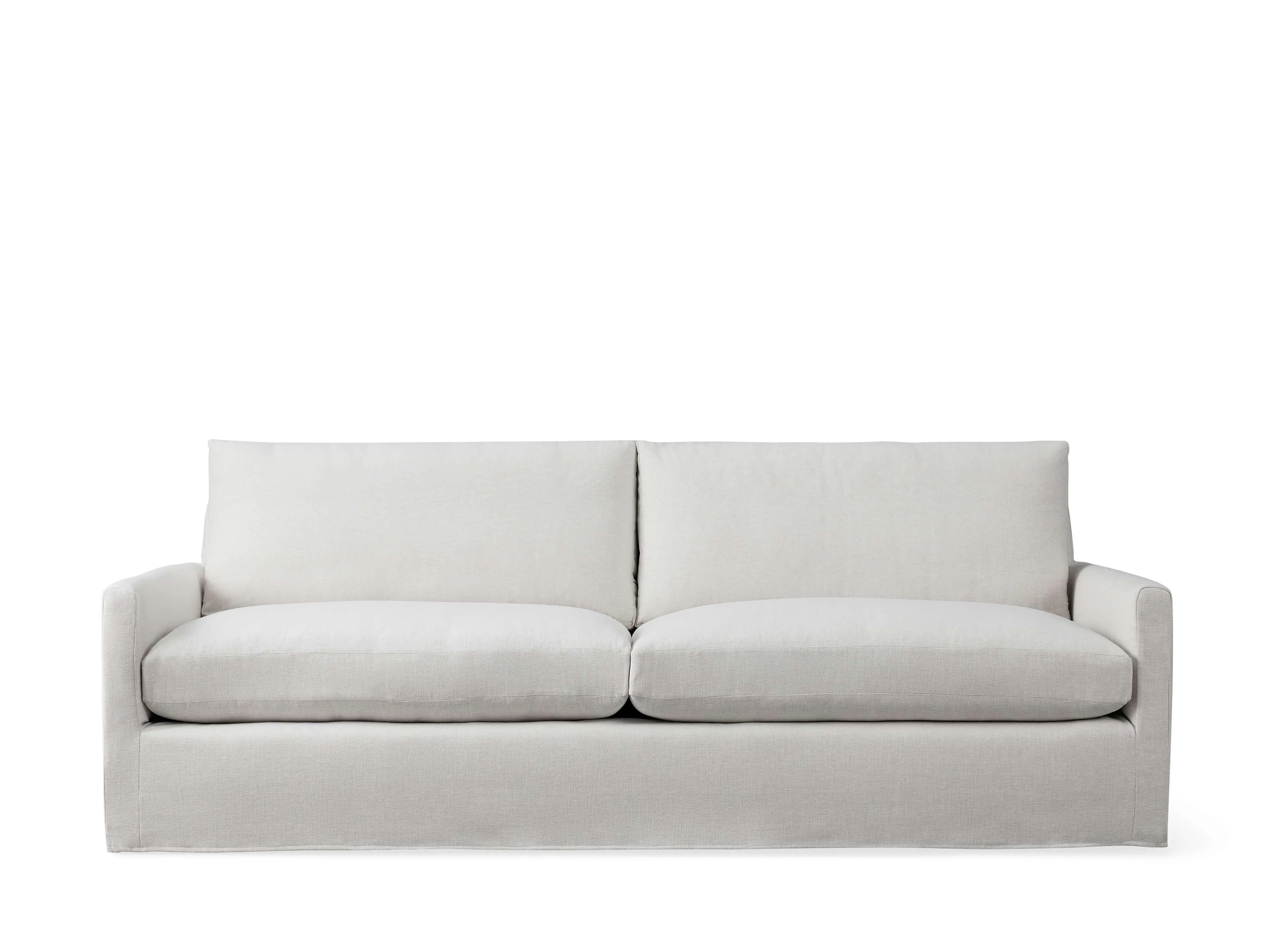 Luna High Back Loose Washable Cover Linen Sofa