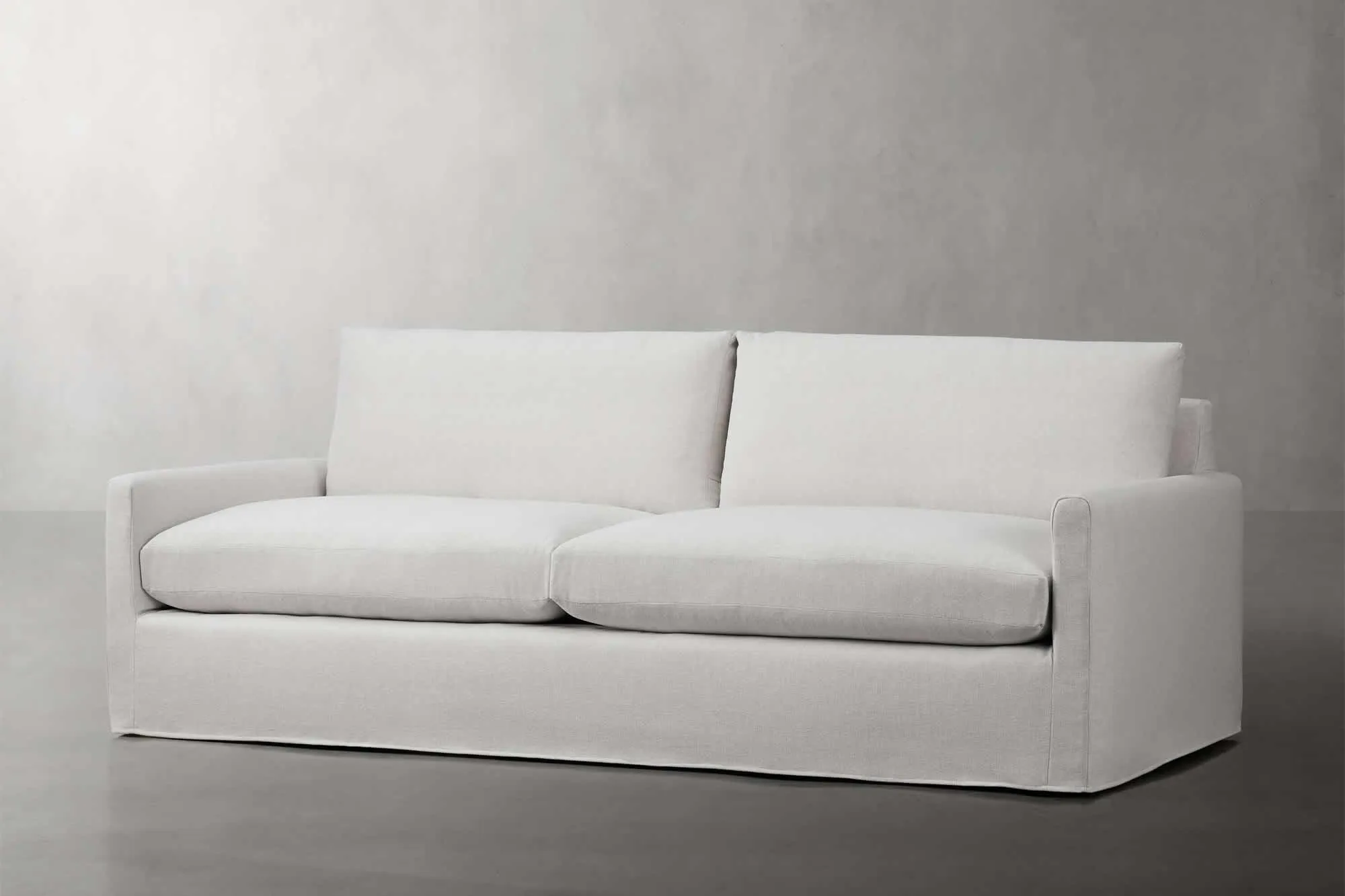 Luna High Back Loose Washable Cover Linen Sofa
