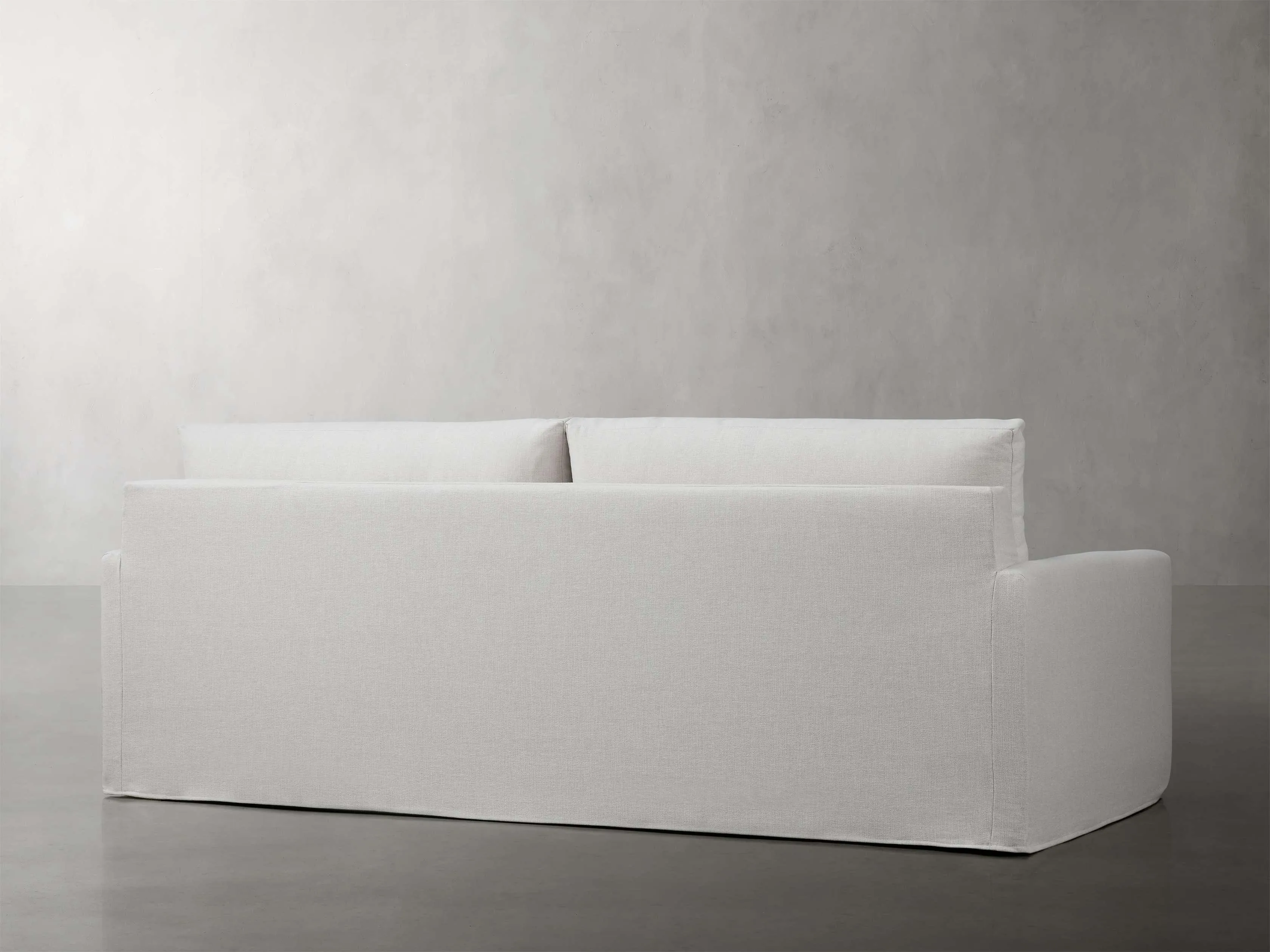 Luna High Back Loose Washable Cover Linen Sofa