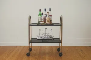 MCM Folding Bar Cart