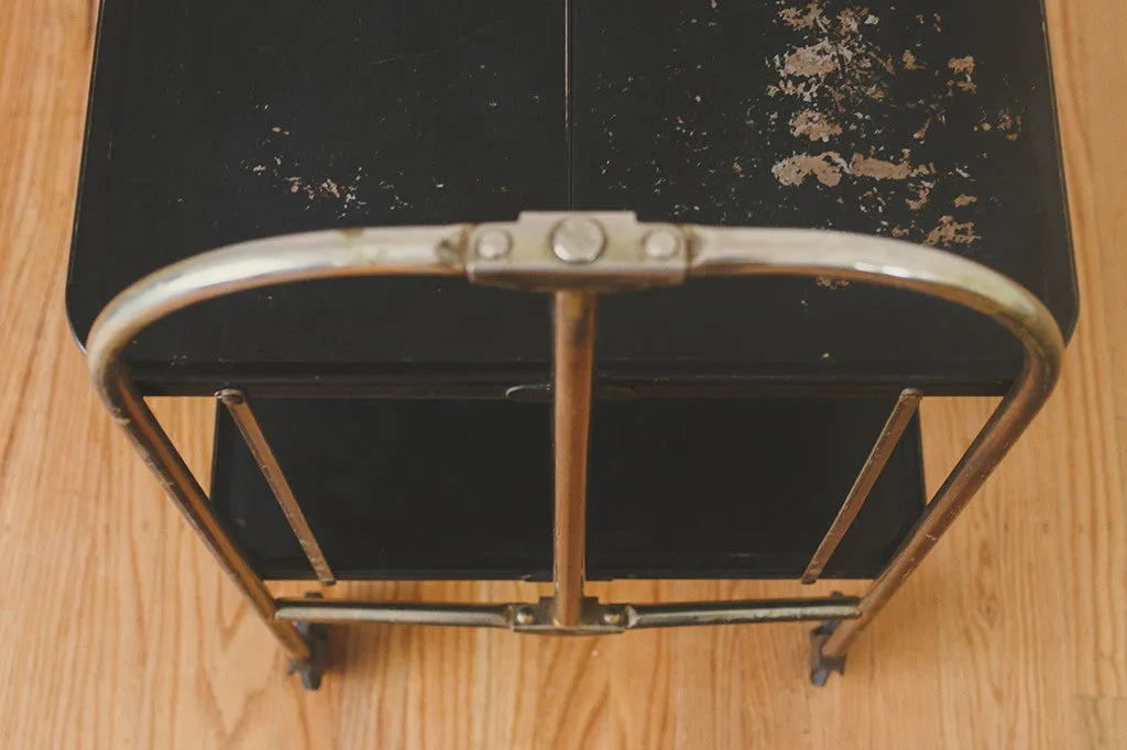 MCM Folding Bar Cart
