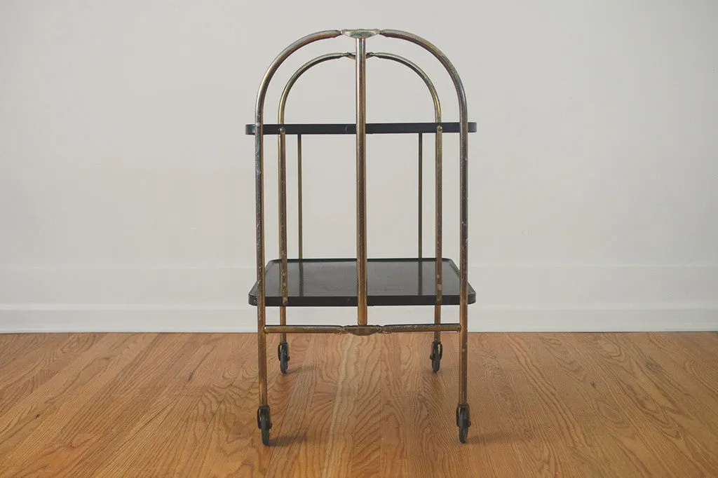 MCM Folding Bar Cart