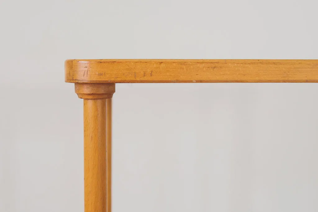 MCM Wood Bar Cart