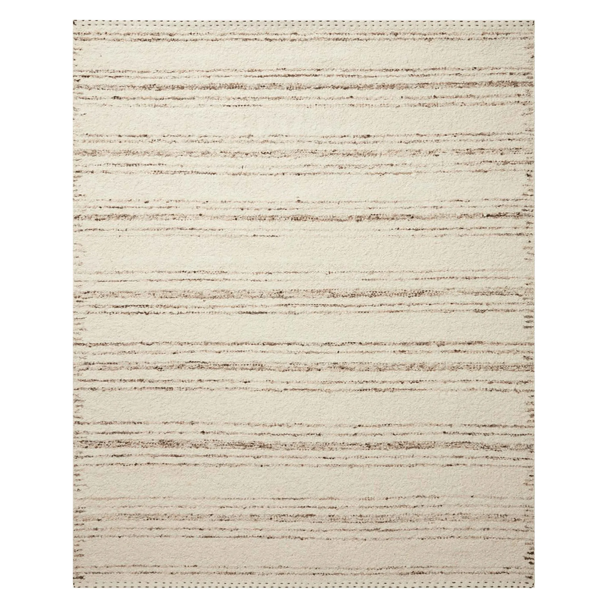 Mellie Rug, Ivory/Pebble