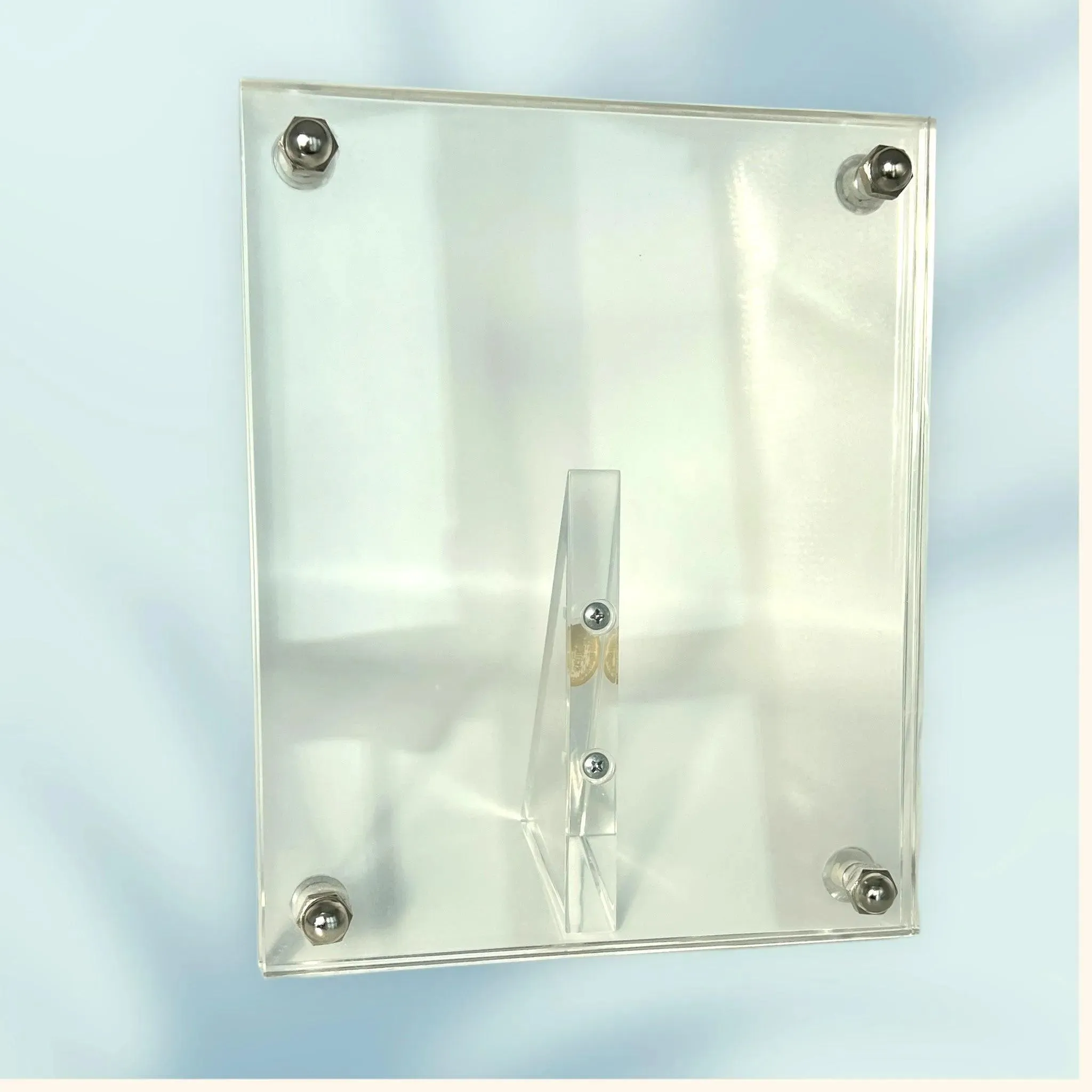 Mid-century Modern Lucite Artwork Photo Frame