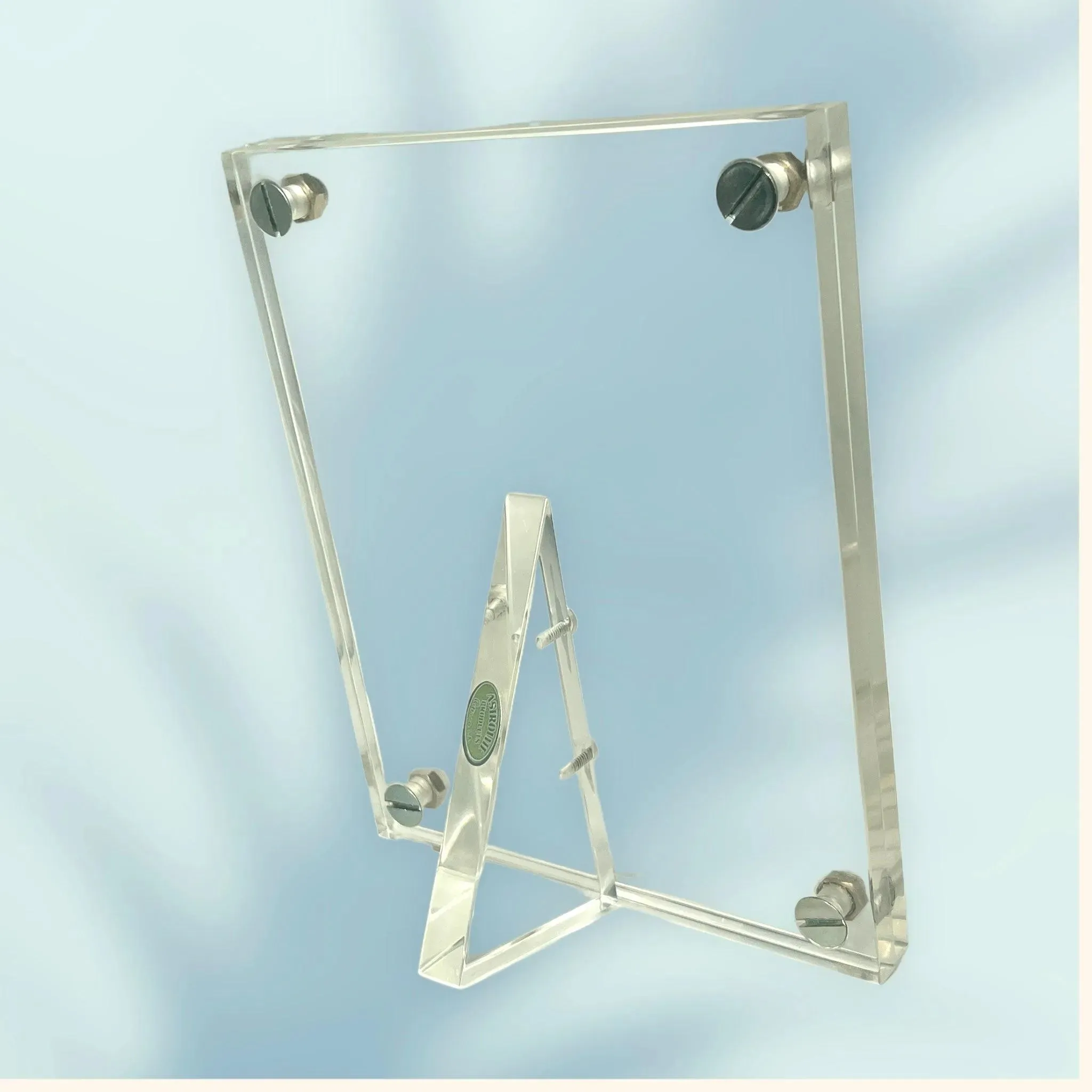 Mid-century Modern Lucite Artwork Photo Frame