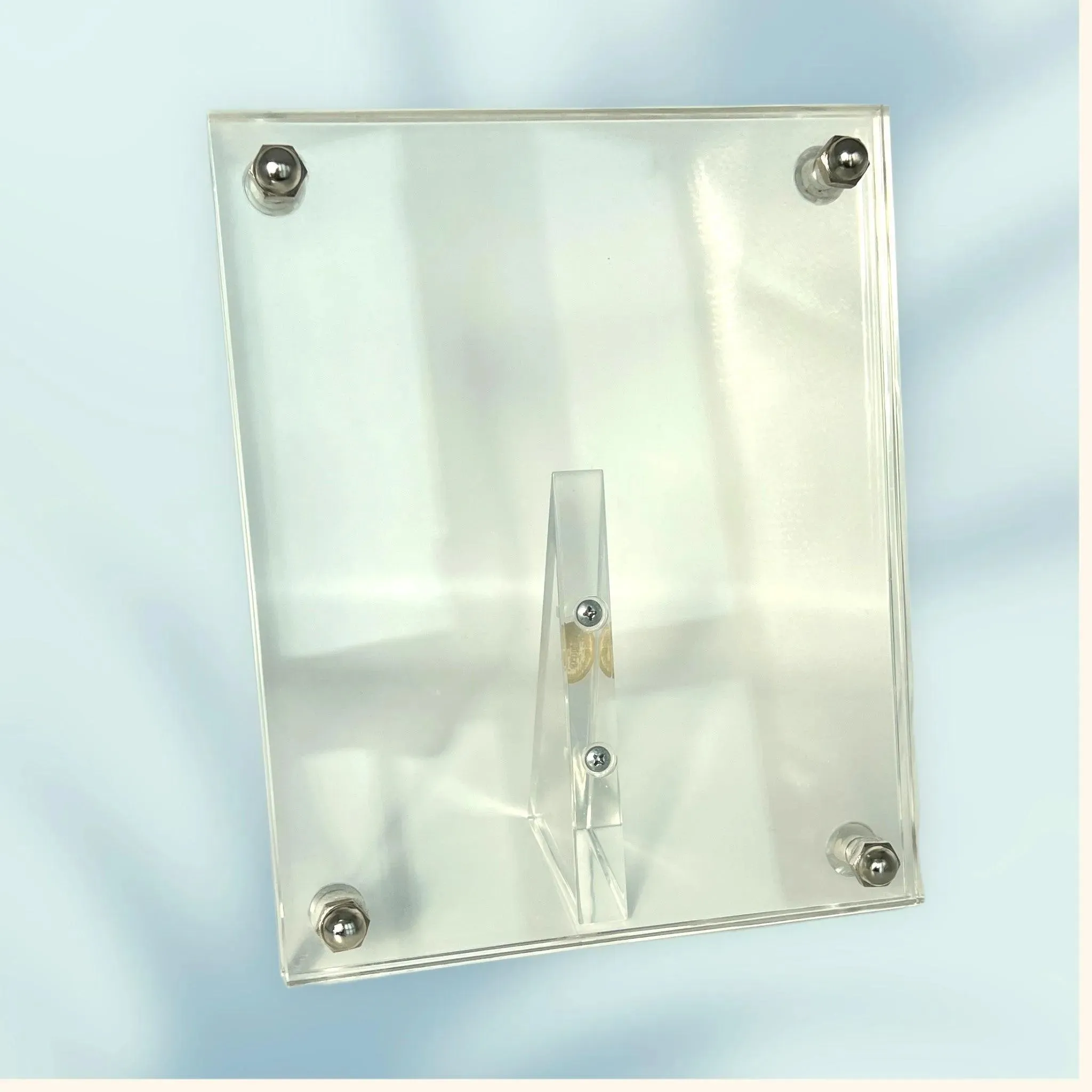 Mid-century Modern Lucite Artwork Photo Frame