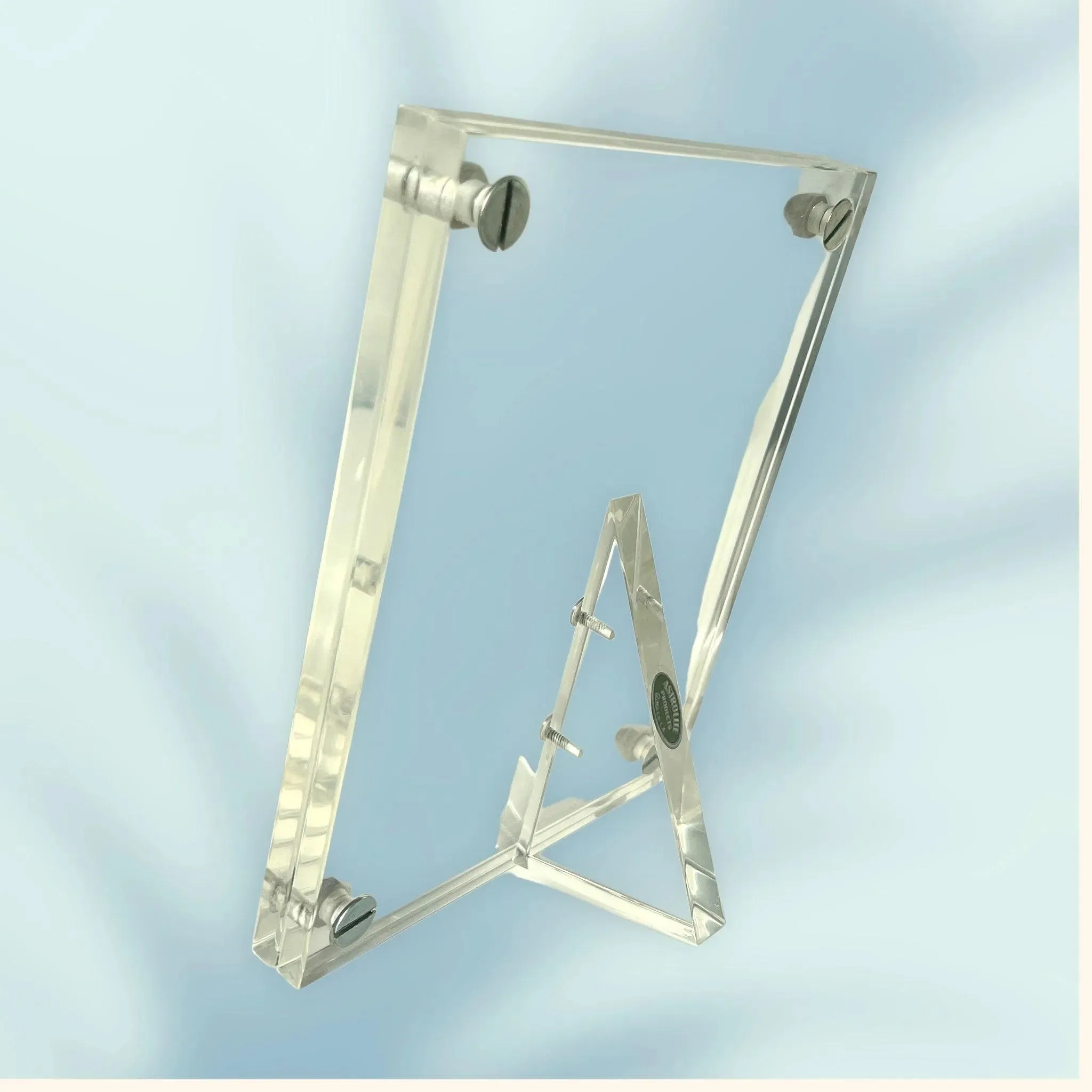 Mid-century Modern Lucite Artwork Photo Frame