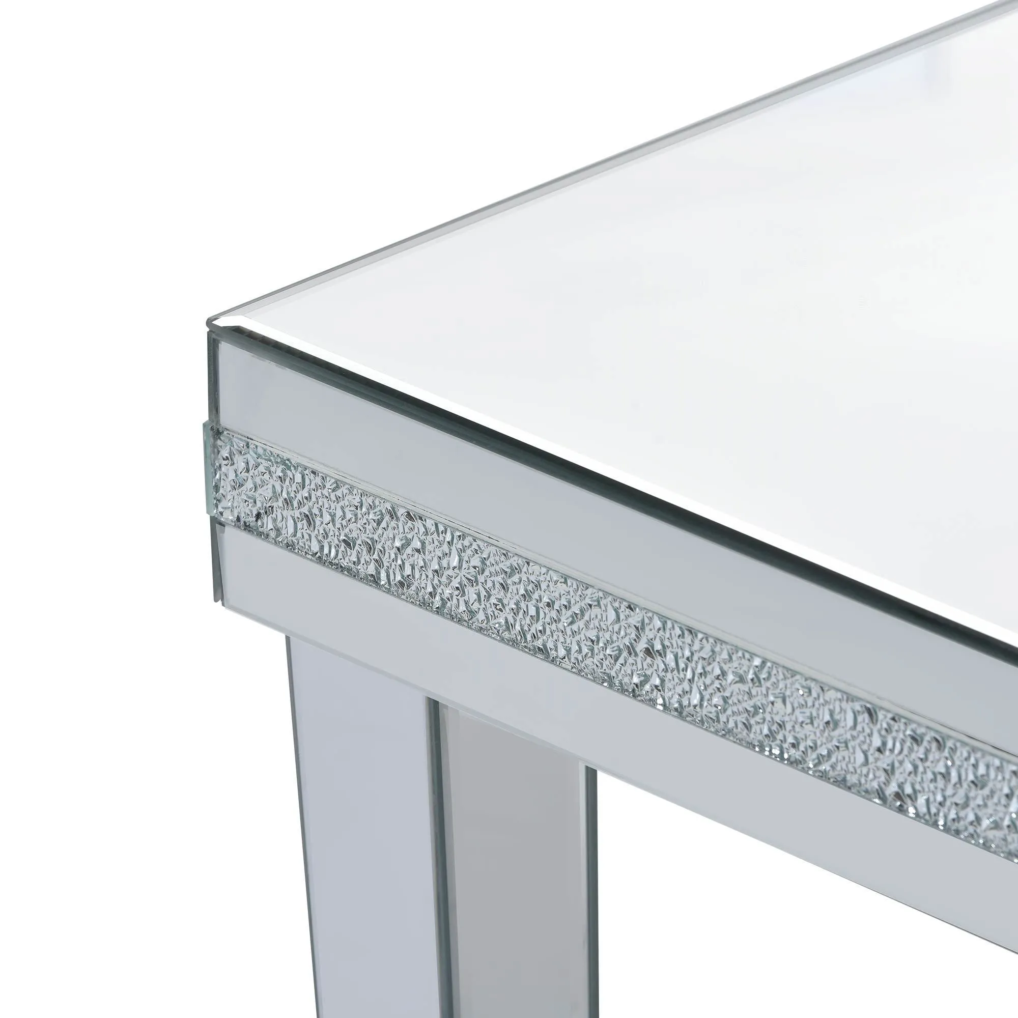 Mirrora Glass Mirrored Coffee Table