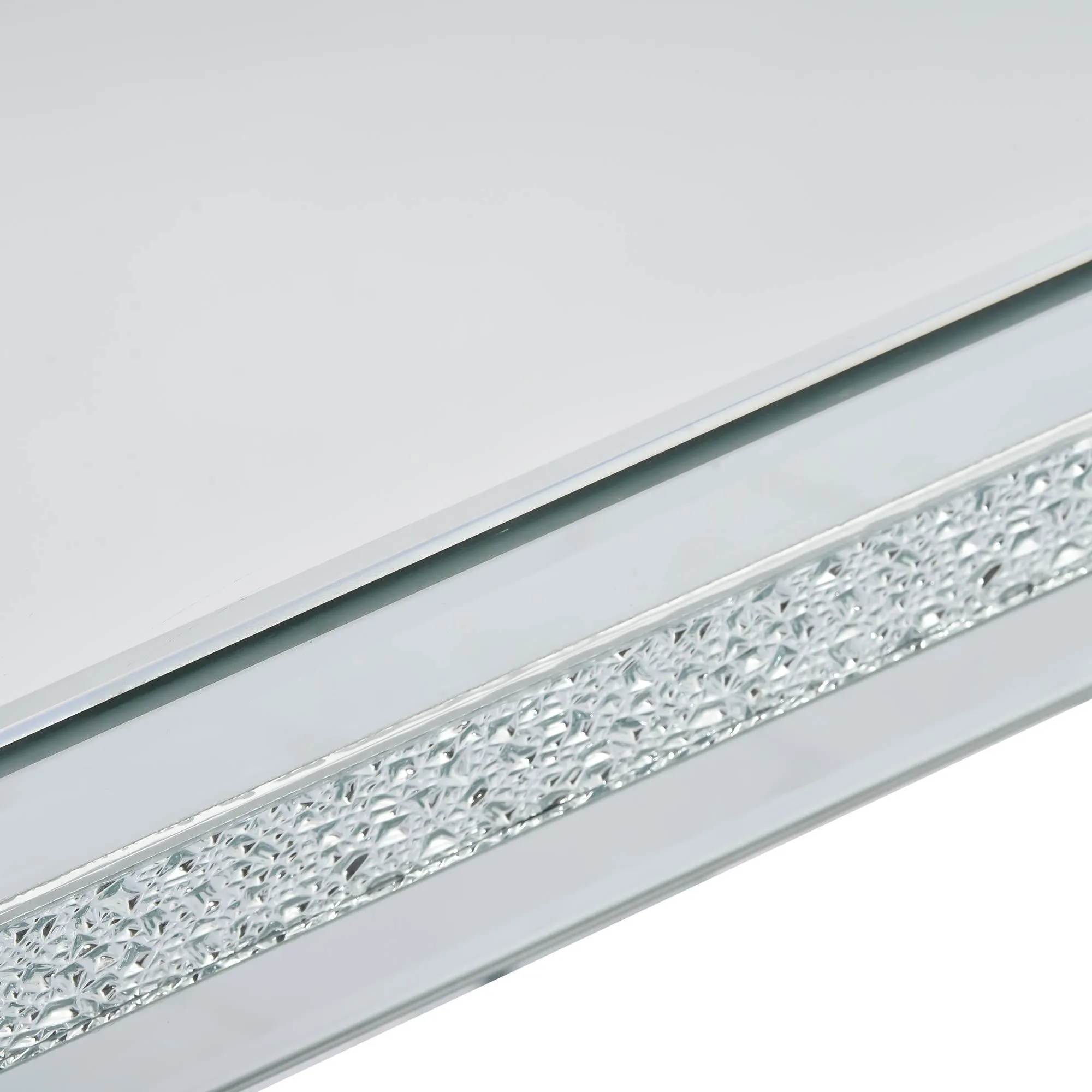 Mirrora Glass Mirrored Coffee Table