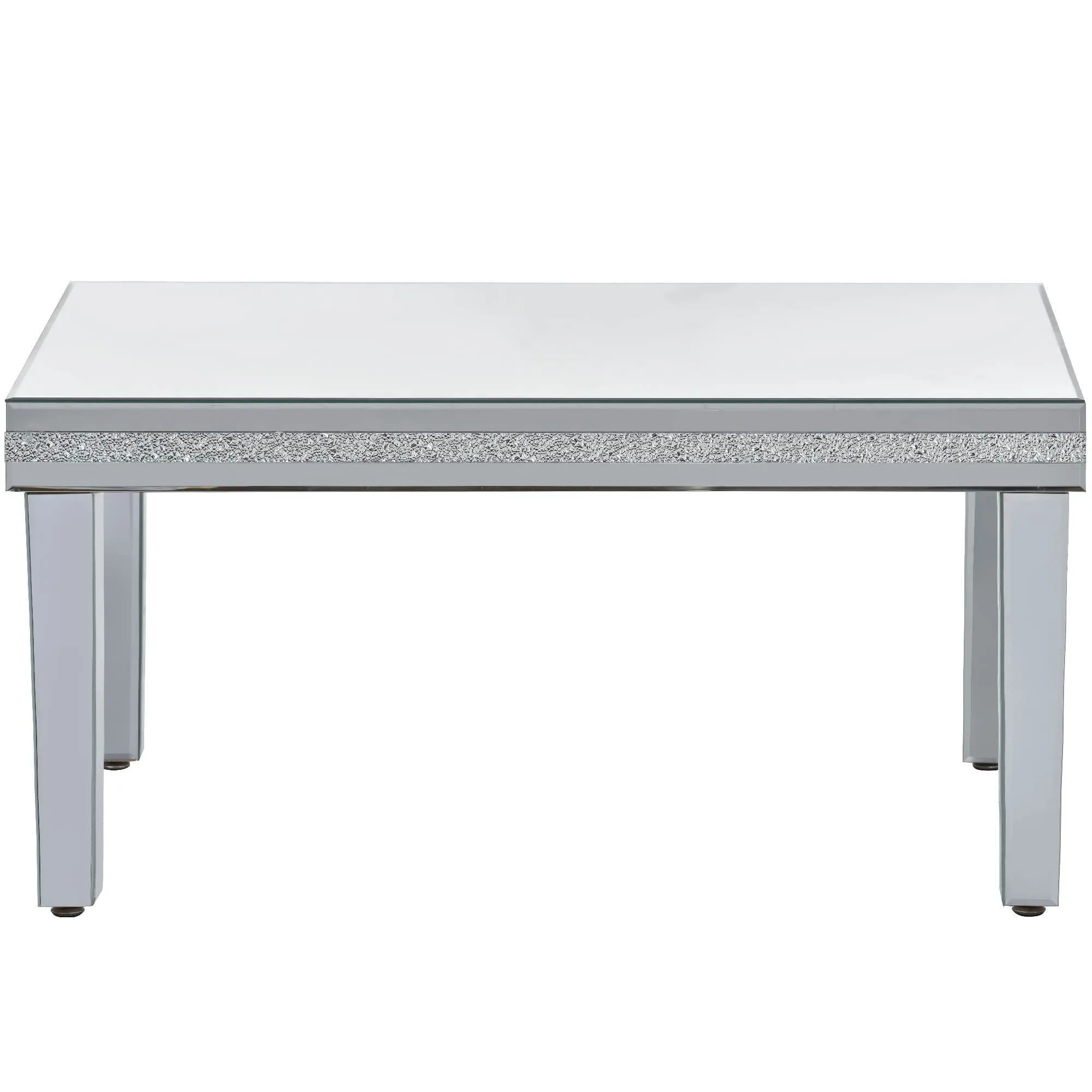 Mirrora Glass Mirrored Coffee Table