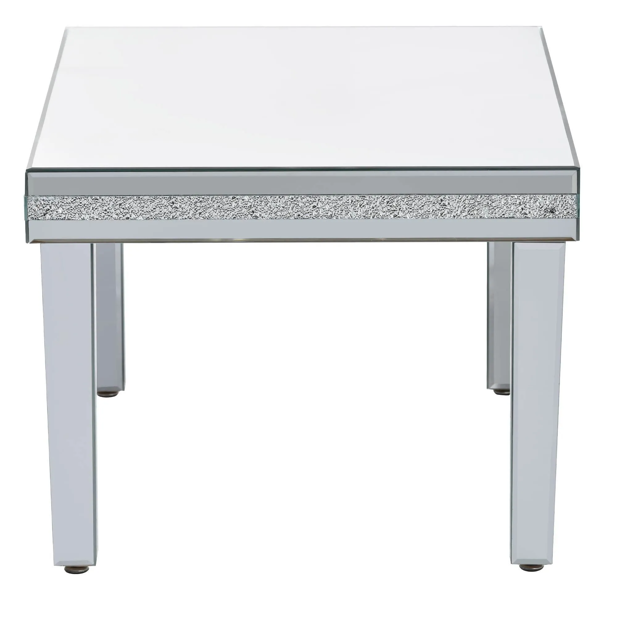 Mirrora Glass Mirrored Coffee Table