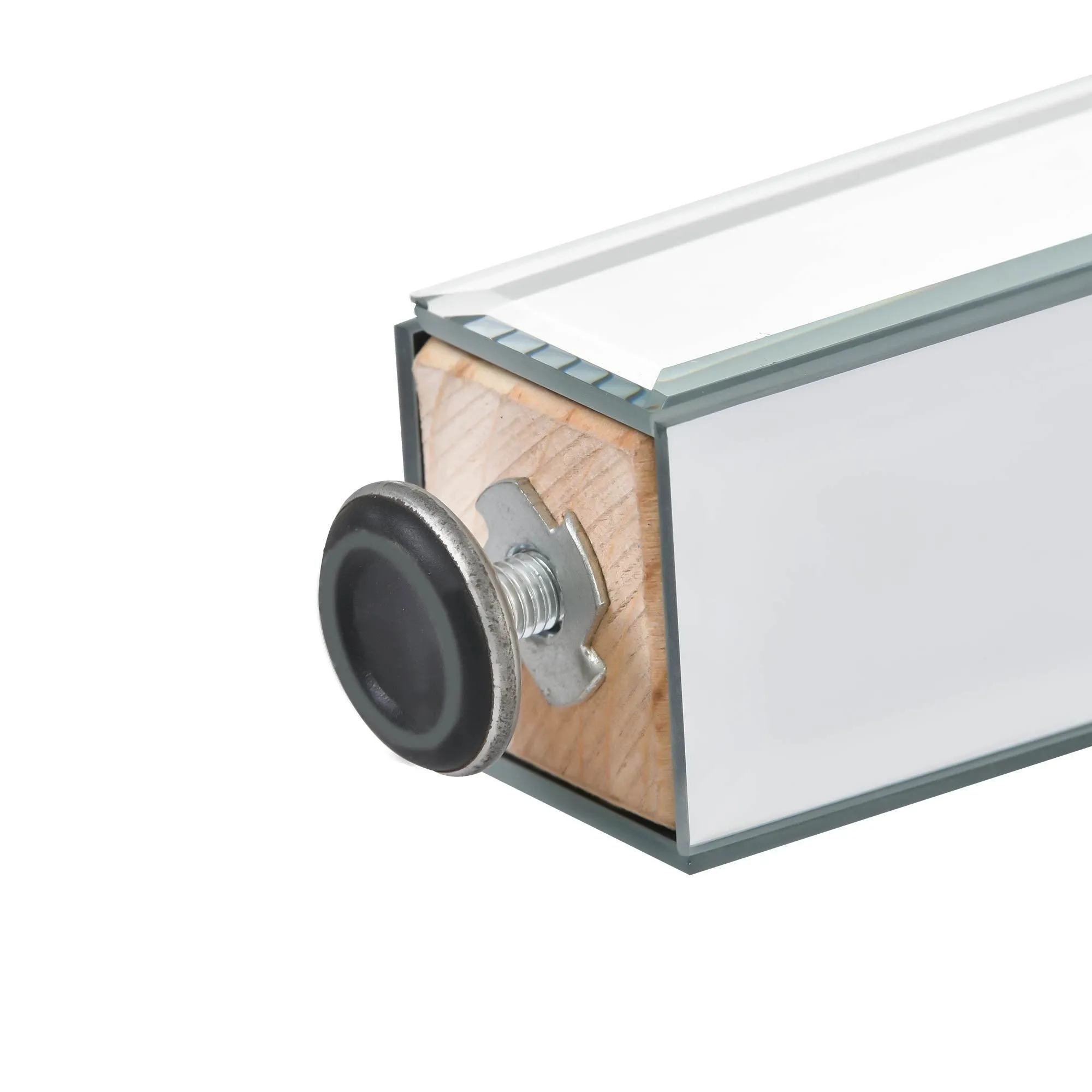 Mirrora Glass Mirrored Coffee Table