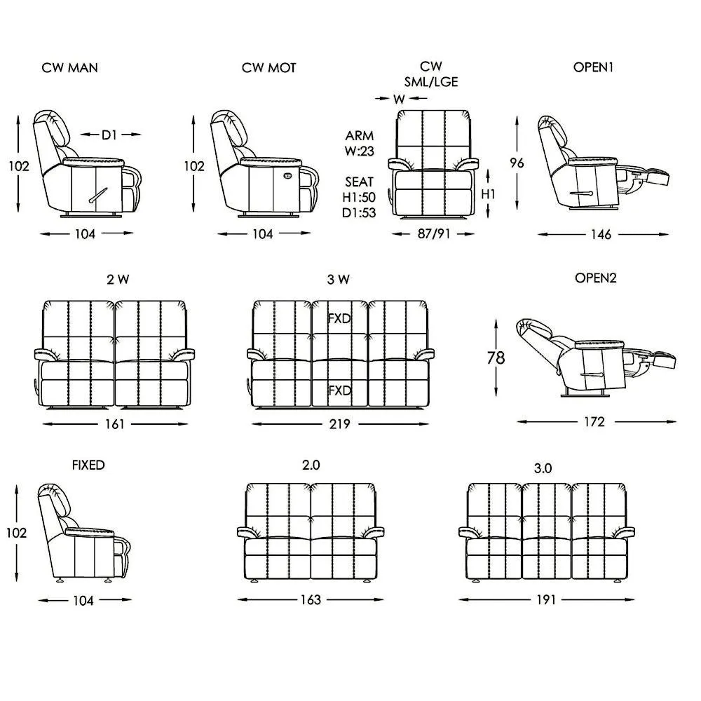Moran Furniture Cloud Recliner