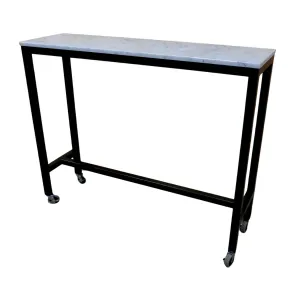 Oracle Carrara Marble Counter or Bar Table