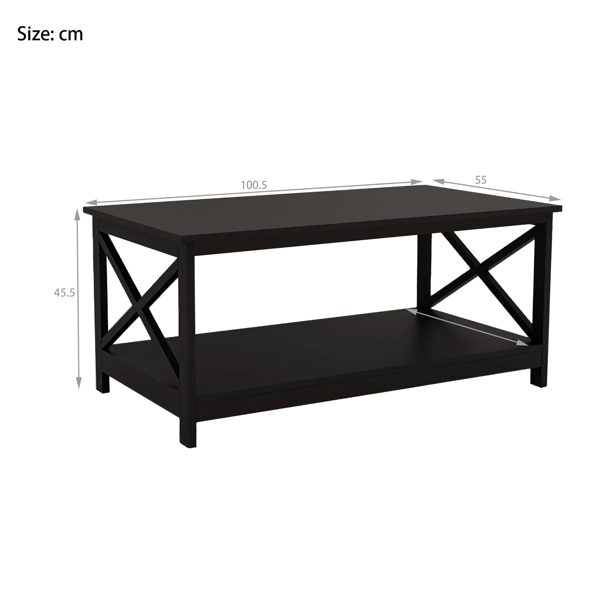 Oxford Coffee Table - Black