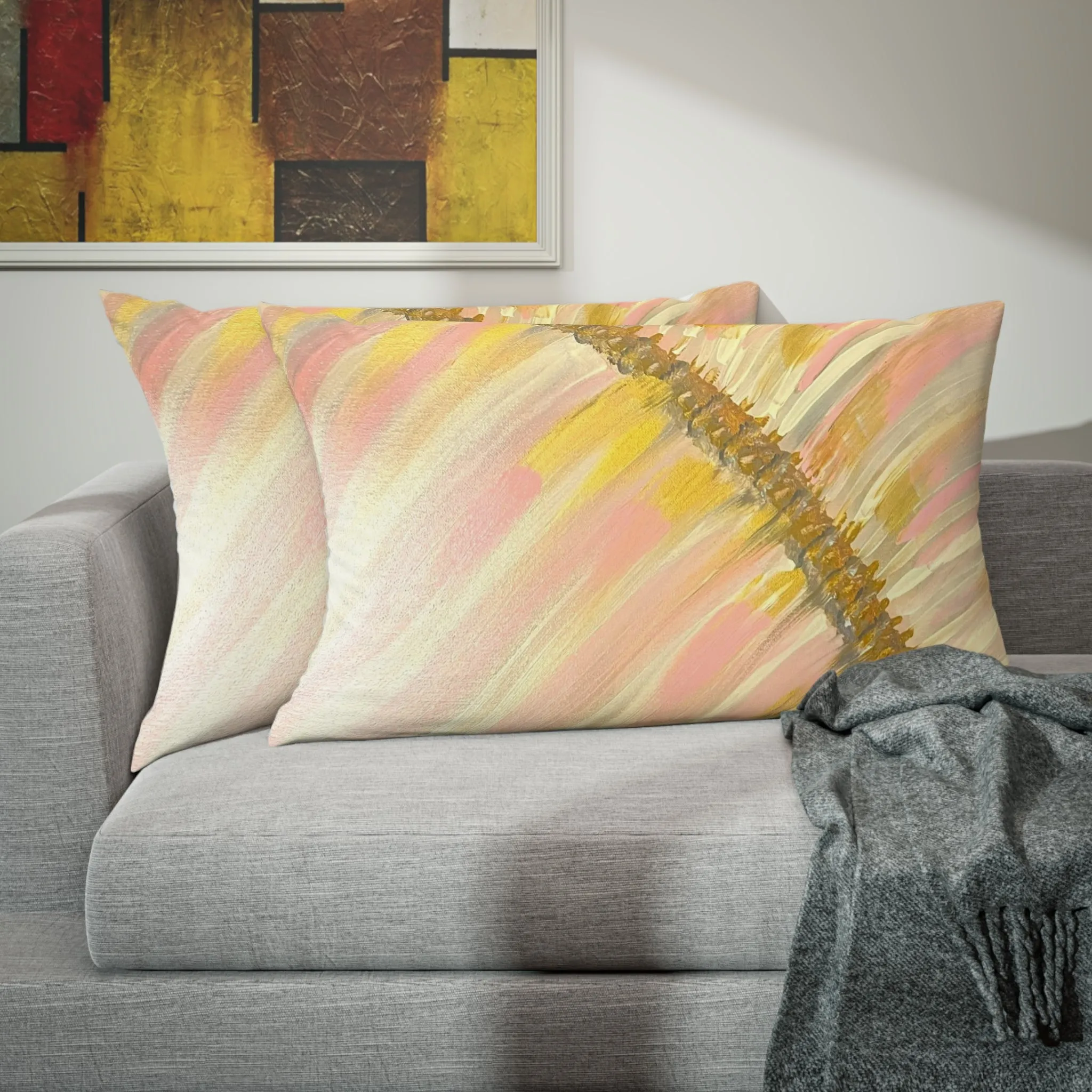 "Disjointed" by Deanna Caroon Pillow Sham