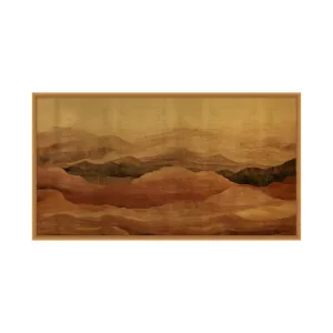 "Golden Dunes" Framed Art Print