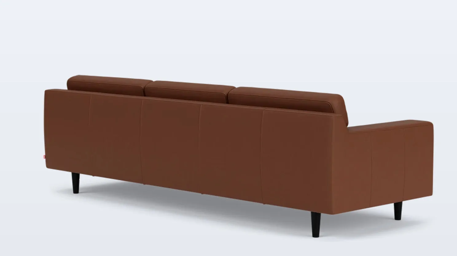 remi 101" sofa (horizontal pull) - leather