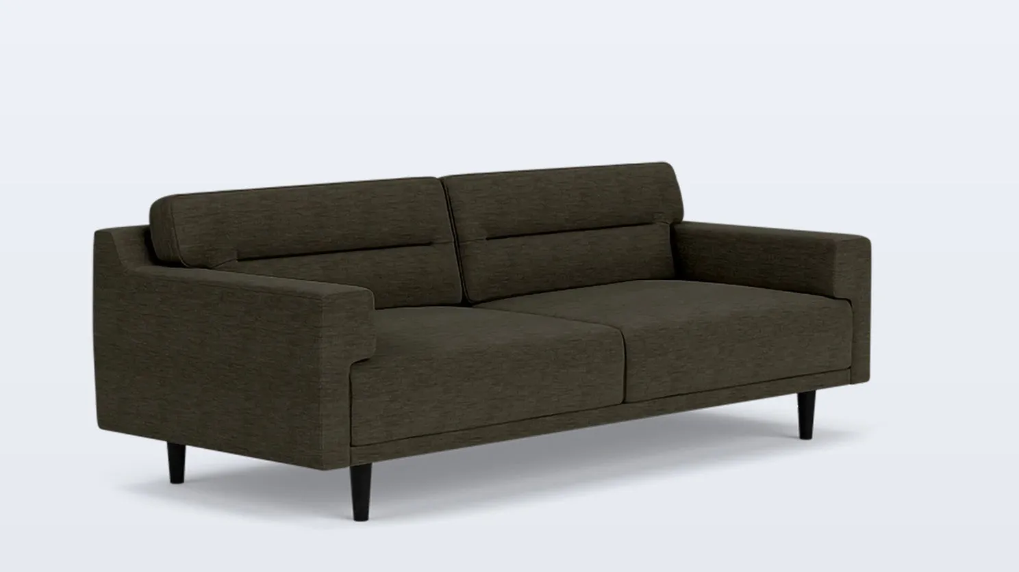 remi 87" sofa (horizontal pull) - fabric