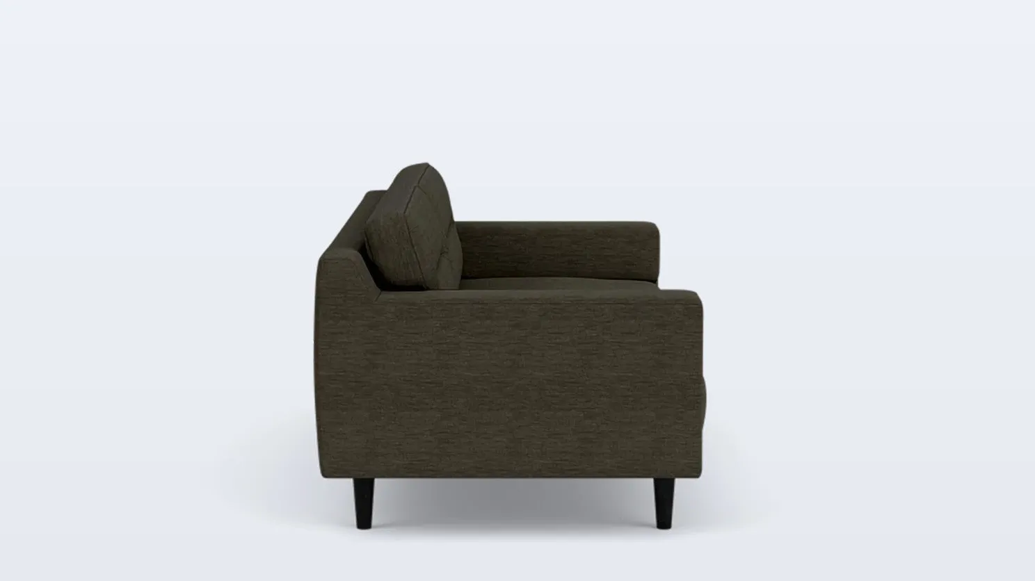 remi 87" sofa (horizontal pull) - fabric