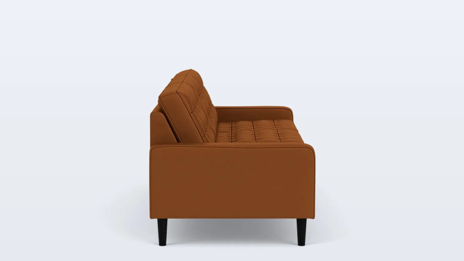 reverie 92" sofa - leather
