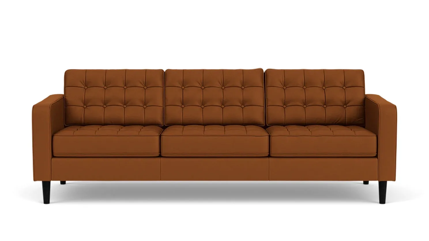 reverie 92" sofa - leather
