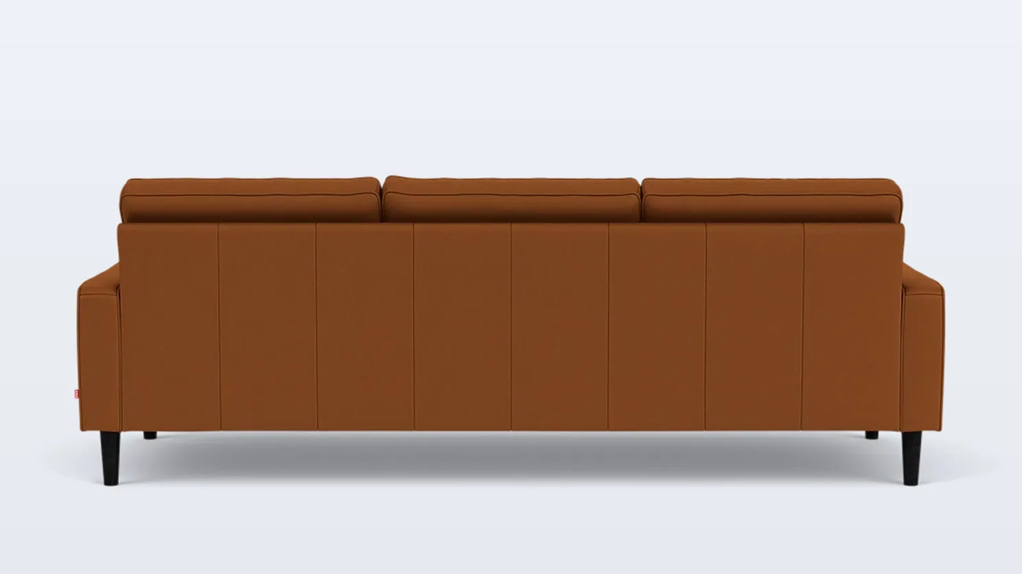 reverie 92" sofa - leather