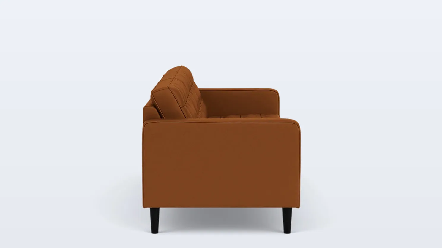 reverie 92" sofa - leather