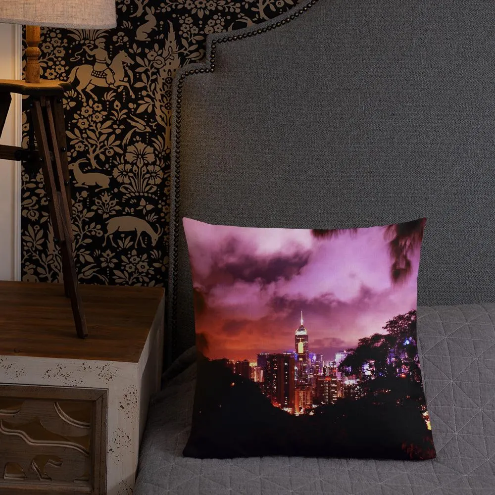 Ruby Nightscape Pillows