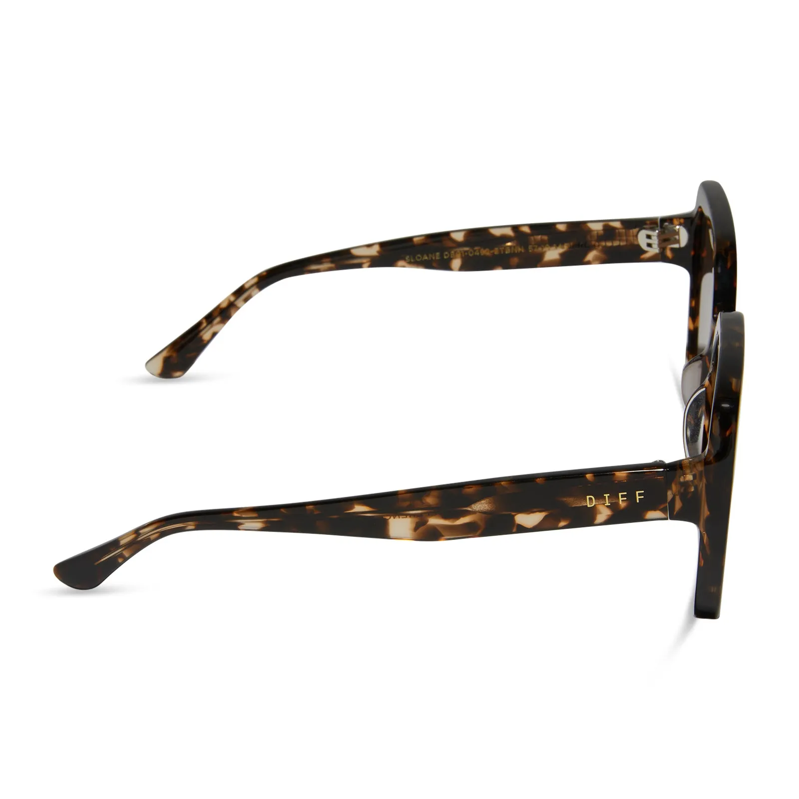 SLOANE - ESPRESSO TORTOISE   BROWN SUNGLASSES