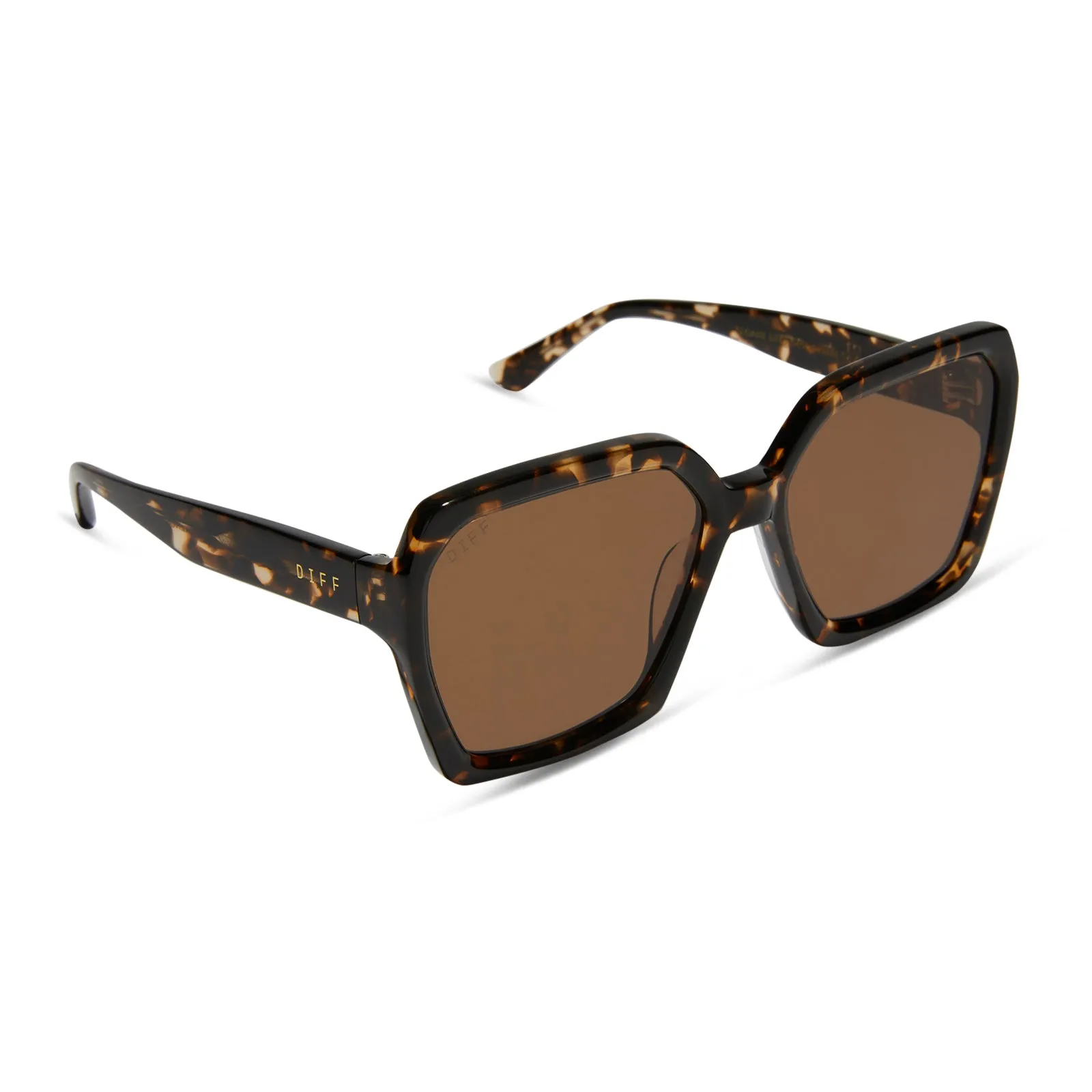 SLOANE - ESPRESSO TORTOISE   BROWN SUNGLASSES