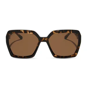 SLOANE - ESPRESSO TORTOISE   BROWN SUNGLASSES