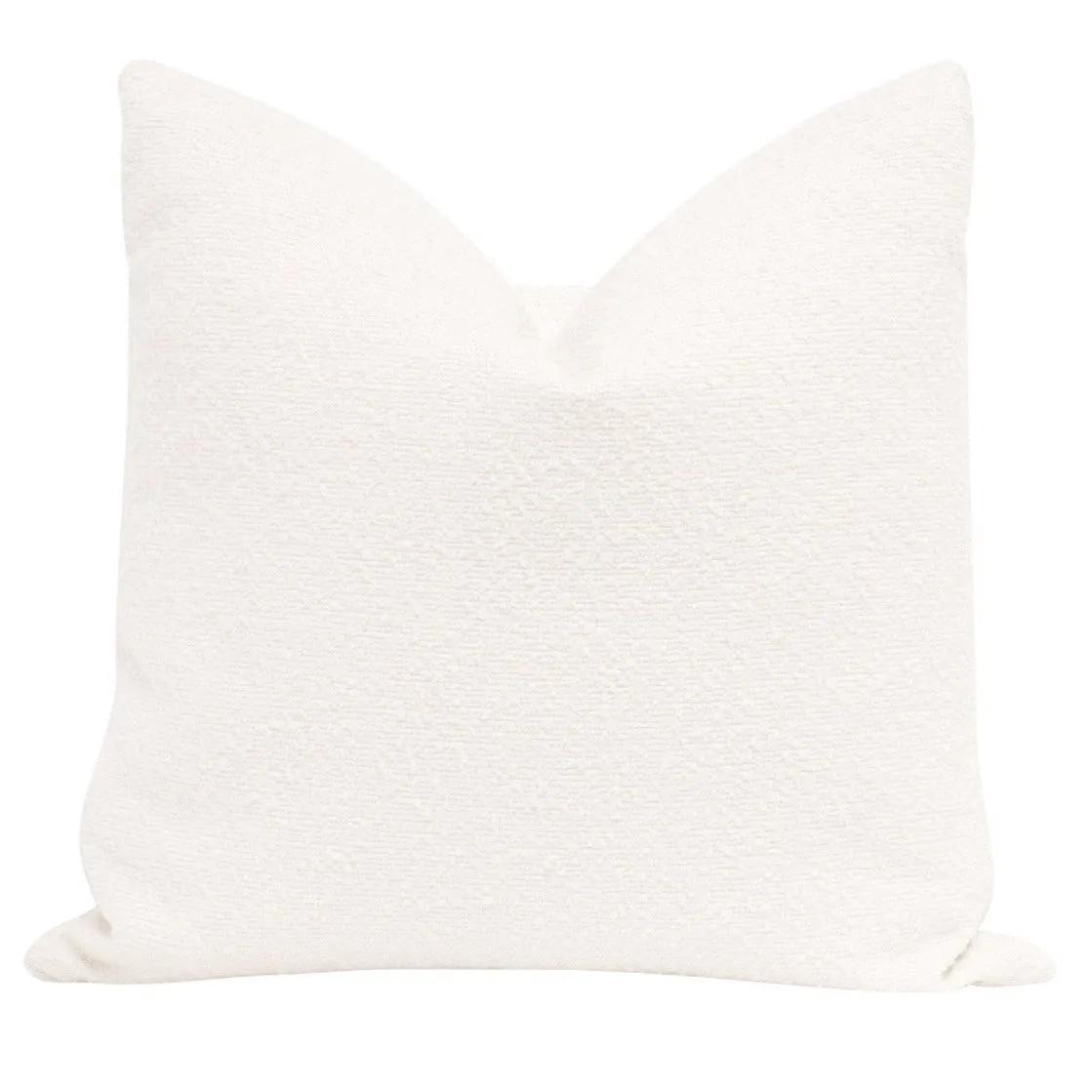 The Basic 22" Boucle Snow Essential Pillow