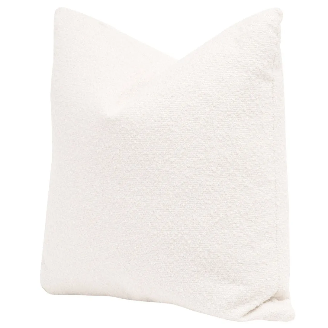 The Basic 22" Boucle Snow Essential Pillow