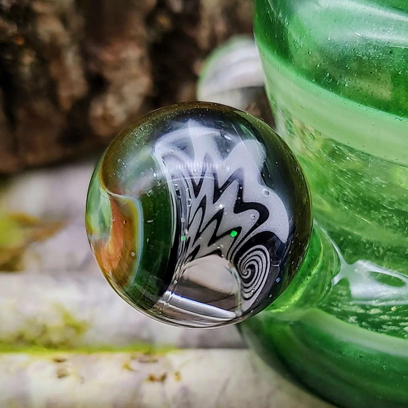 The Bobby Dry Rig - Green Dichro (Ready to Ship)