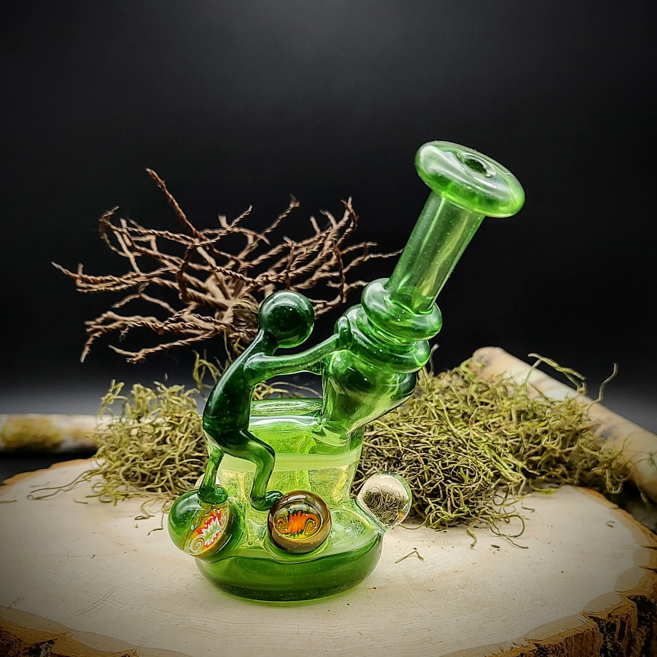 The Bobby Dry Rig - Green Dichro (Ready to Ship)