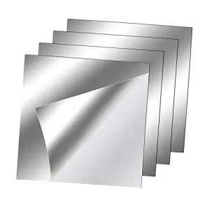 TOG 4 Pieces Wall Stickers Mirror Wall Mirror Tiles Sticky for Background Gym 30cmx30cm'|Home & Garden| Home Decor| Decals, Stickers & Vinyl Art'