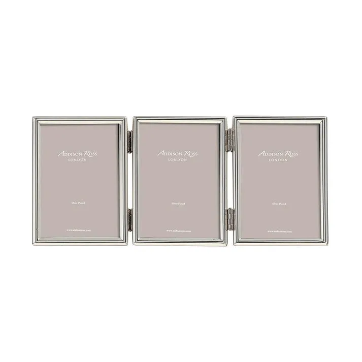 Triple Fine Silver 2x3 Frame