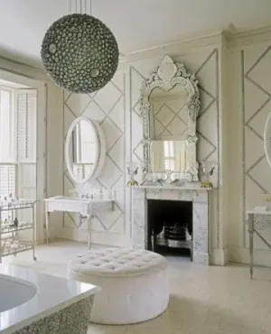 Venetian Mirror  VD-HZ-627, Decorative Wall Mirrors for Living rooms and Bathrooms