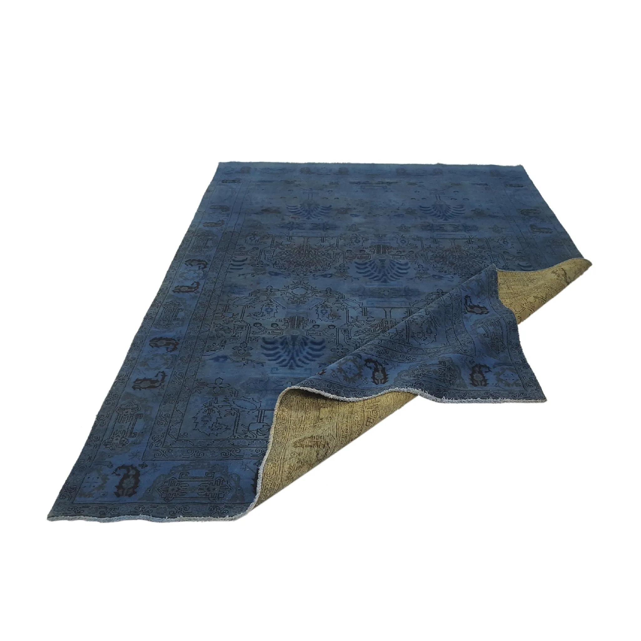 Vintage 7.8' x 10.5' Wool Rug