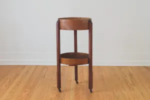 Vintage Circular Bar Cart
