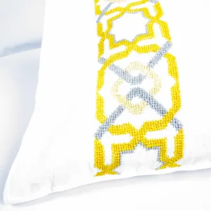 WHITE COTTON BABY CUSHION COVER ALHAMBRA®
