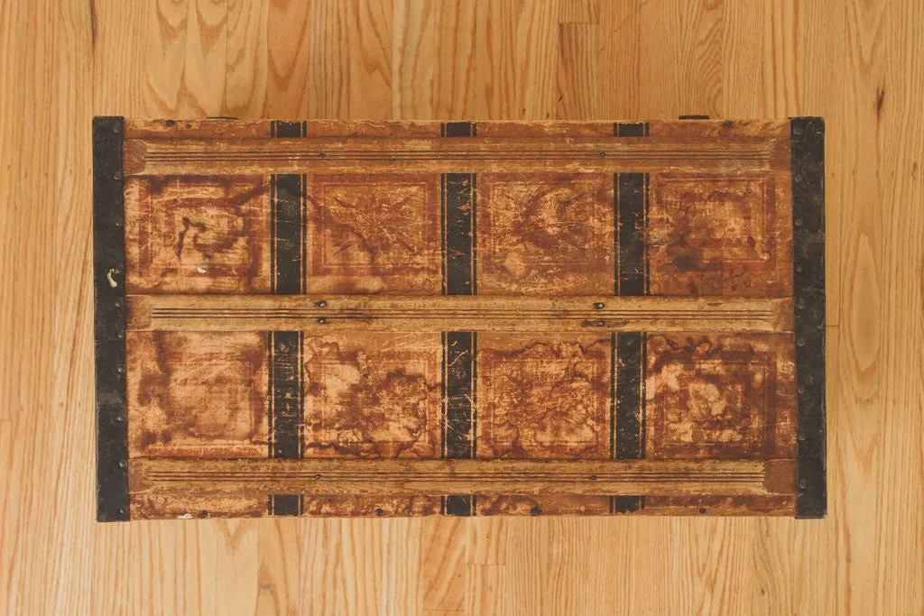 Wood & Metal Trunk