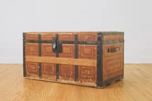 Wood & Metal Trunk