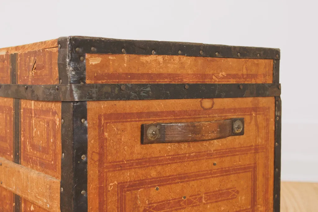 Wood & Metal Trunk